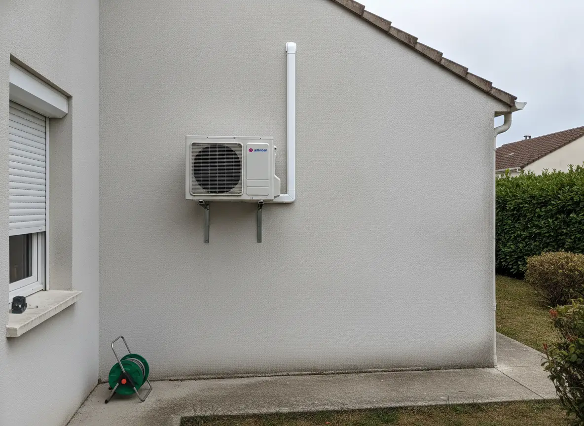 Après pose d’une climatisation réversible à Lambesc